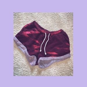comfy sweatpant shorts